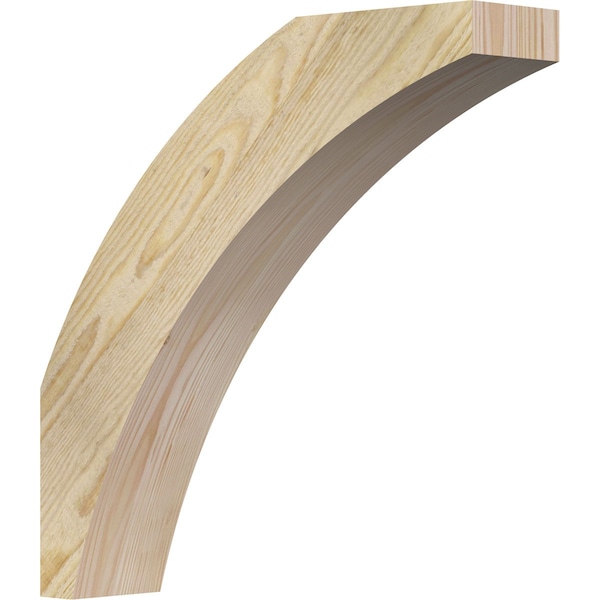 Ekena Millwork 4"W x 18"D x 18"H Thorton Rough Sawn Knee Brace, Douglas Fir BRC04X18X18THR00RDF - main